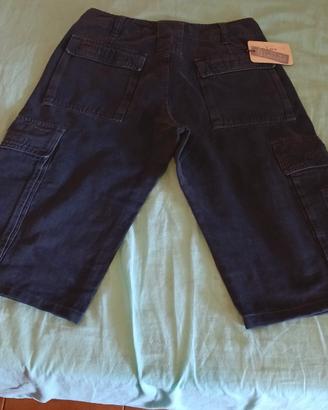 pantalone bermuda uomo grigio.