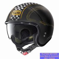 NOLAN N21 GETAWAY 82 Flat Black + Visiera Dark JET