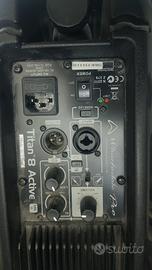 2 Casse Wharfedale Titan 8 Active con staffe