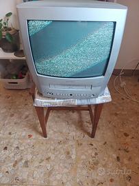 TV Combi Philips videoregistratore VHS integrato