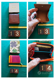 PORTAFOGLI, PORTA ASSEGNI, PORTACHIAVI IN PELLE