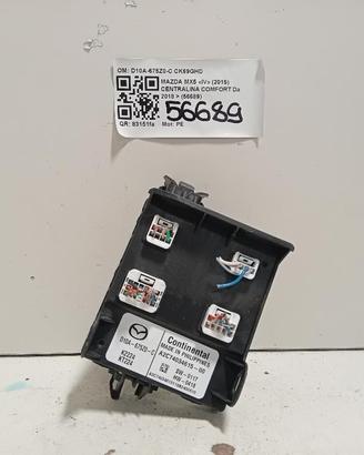 CENTRALINA COMFORT MAZDA MX-5 (04.2015) D10A-675Z0
