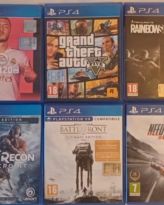 Giochi ps4 