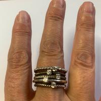 Anello argento donna
