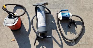 Pompe per gonfiaggio campeggio e spiaggia