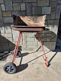 barbecue con ruote 