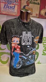 Maglietta harley davidson beety boop 