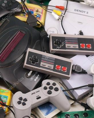 console e videogiochi retrò