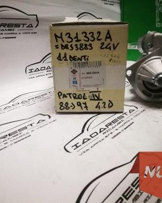 Motorino Avviamento Patrol GR4 4.2 D 2330006J04