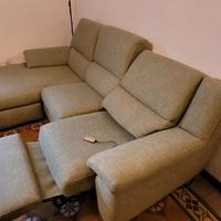 DIVANO POLT SOFA CON ALZAGAMBE ELETTRICO 