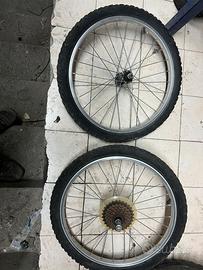 ruote bici 20x2.00