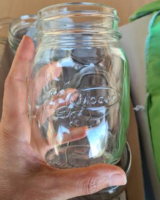 Vasetti in vetro Fiocco 450ml