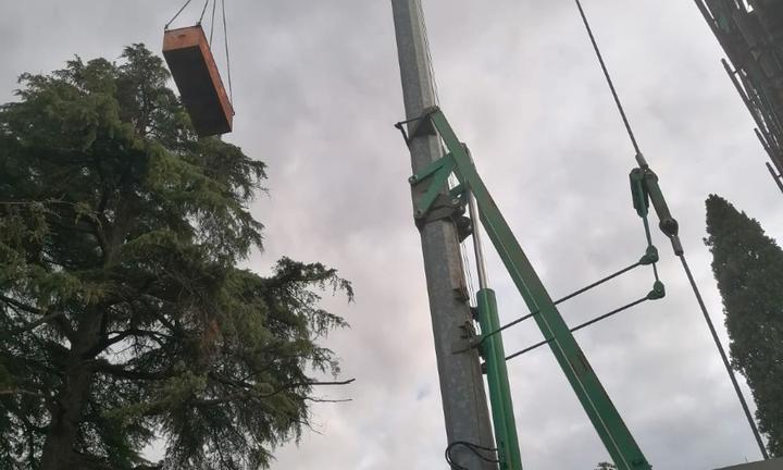 Gru Alfa automontante