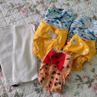 Set pannolini lavabili pocket Green Mama