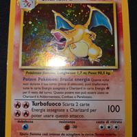 Charizard 4/102 Holo Set Base 1999 Pokémon Italian