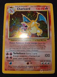 Charizard 4/102 Holo Set Base 1999 Pokémon Italian