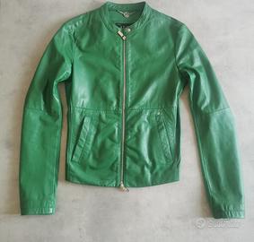 Giacca pelle donna Armani Jeans