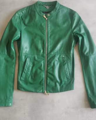 Giacca pelle donna Armani Jeans