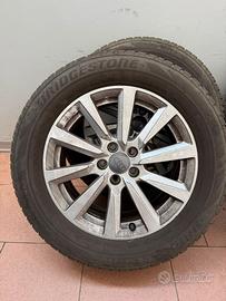 cerchi in lega Audi A1 completi di gomme termiche