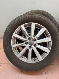 cerchi in lega Audi A1 completi di gomme termiche