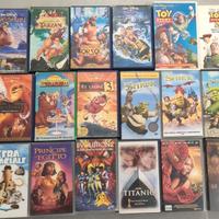 VHS cartoni animati e film
