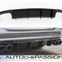 Estrattore posteriore per Audi S6 C7 Facelift Seda