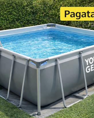 PISCINA YOUR GEAR 3X3 ACCIAIO-PARI AL NUOVO