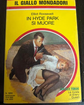 Libro In Hyde Park si muore