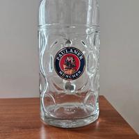 Boccale in vetro originale Oktoberfest, vintage 