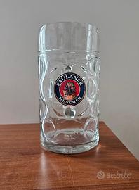 Boccale in vetro originale Oktoberfest, vintage 