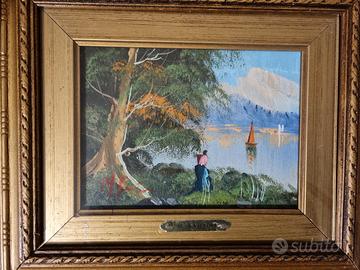 nr 7 dipinti ad olio firmati M.Santini