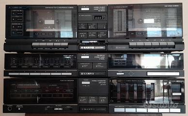 Trio sanyo, amplificatore nikko,giradischi sanyo,c