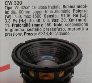 Subwofer Ciare cw330