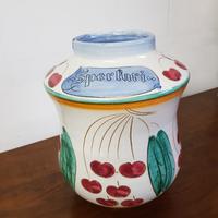 Vaso in ceramica "AMARENA SPERLARI"