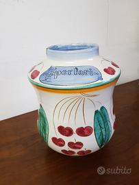 Vaso in ceramica "AMARENA SPERLARI"