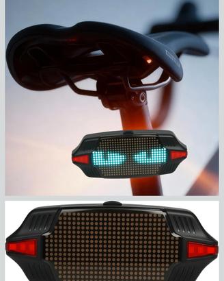 Luce posteriore Led per bicicletta.