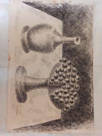 Saverio Gatto disegno natura morta