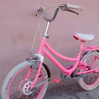 Bici bimba Dino rosa