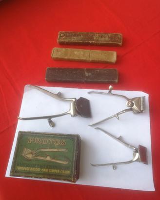 arnesi da barbiere - anni '20 del Novecento