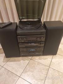 Impianto Stereo HI-FI Kenwood Perla Nera