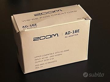 Alimentatore Zoom 9v negativo