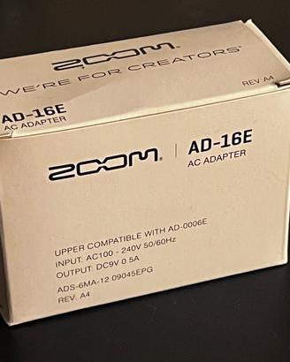 Alimentatore Zoom 9v negativo