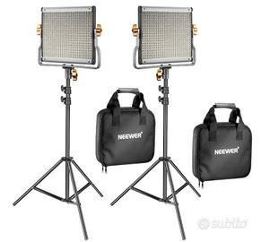 Kit Illuminazione LED per foto e video