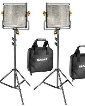 Kit Illuminazione LED per foto e video