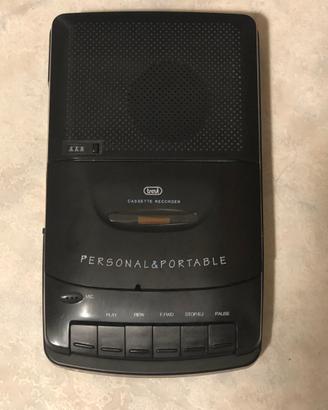Trevi CR 419 Registratore a cassette portatile
