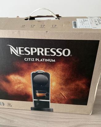 Macchina caffè Nespresso Citiz Platinum