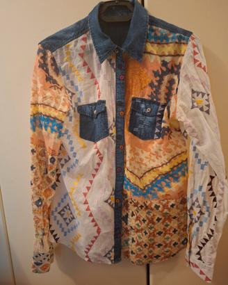 camicia desigual donna
