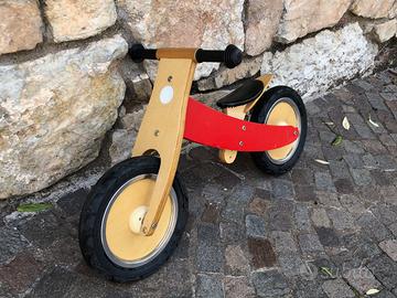 Robusta Bici senza pedali in legno