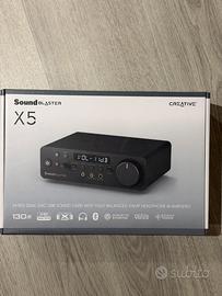 Scheda audio sound blaster x5