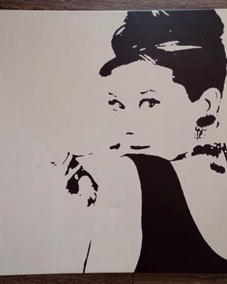 Quadro Audrey Hepburn 